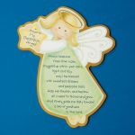 Wooden Prayer Plaque: Guardian Angel (CBCAG56854)