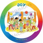The Virtues Collection - Rainbow - Circular Foamex Display Boards 90cm