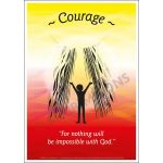 Core Values: Courage Poster