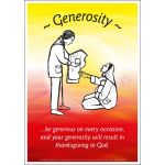 Core Values: Generosity Poster