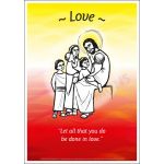 Core Values: Love Poster