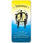 Core Values: Tolerance - Display Board 1825