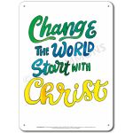 Be the Change: Change the World - Display Board 661