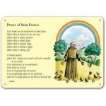 Personalised Saints Prayer - A2 Display Board