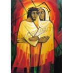 Jesus meets his Mother