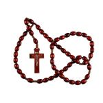 Wooden Bead Rosary