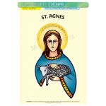 St. Agnes - A3 Poster (STP731)