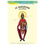 St. Augustine of Hippo - A3 Poster (STP737)