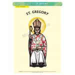 St. Gregory - A3 Poster (STP745)