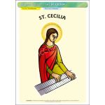 St. Cecilia - Poster A3 (STP764)