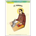 St. Adrian - A3 Poster (STP765)