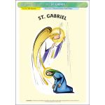 St. Gabriel - A3 Poster (STP798)