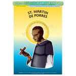 St. Martin de Porres - A3 Poster (STP889BY)