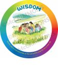 The Virtues Collection - Rainbow - Circular Foamex Display Board Set 40cm