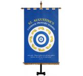 Personalised Display Banner, Processional Pole and Floor Stand Pack