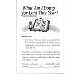 What Am I Doing for Lent This Year? (Second Edition)