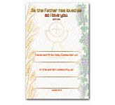 Certificate - First Holy Communion (FHC6) 