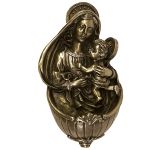 Madonna and Child Hanging Font 
