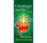Christingle Service - PVC Outdoor Banner