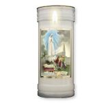 Our Lady of Fatima Pillar Candle
