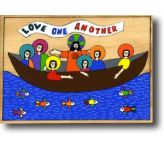 Love One Another Plaque