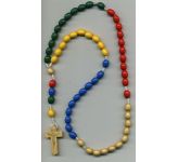 Wooden Bead 'Missionary' Rosary 