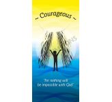 Core Values: Courageous - Banner BAN1725