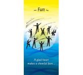Core Values: Fun - Roller Banner RB1754