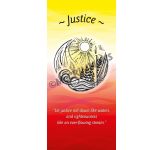 Core Values: Justice - Roller Banner RB1782