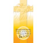 Remembering those whom we have Loved & Lost - Roller Banner RB280