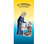 St. Frances of Rome - Banner BAN794