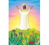 A Way of the Cross for Children Display Board Set 