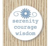 Porcelain Pocket Token: Serenity, Courage, Wisdom PK6