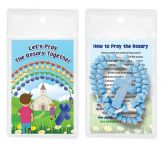 Children's Wooden Rosary Beads Pk12