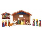 Wooden Nativity Set (CBC89291)