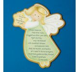 Wooden Prayer Plaque: Guardian Angel