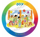 The Virtues Collection - Rainbow - Circular Foamex Display Boards 90cm