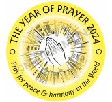 Year of Prayer Circular Display Board