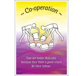 Core Values: Co-operative Poster