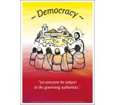Core Values: Democracy Poster