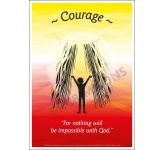 Core Values: Courage Poster
