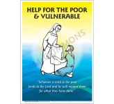 Catholic Social Teaching: Help for the Poor & Vulnerable Poster 