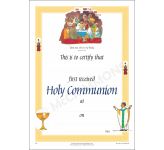 Certificate - First Holy Communion (A4)