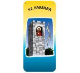 St. Barbara - Display Board 1056