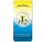 Core Values: Resilient - Display Board 1802X