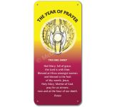 Year of Prayer (2): Burgundy Display Board - FMYP24BY