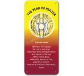 Year of Prayer (2): Maroon Display Board - FMYP24M