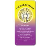 Year of Prayer (2): Violet Display Board - FMYP24V