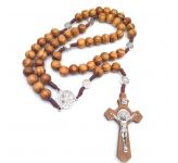 St. Benedict Olive Wood Rosary