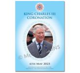 King Charles III Coronation Prayercard PC2095